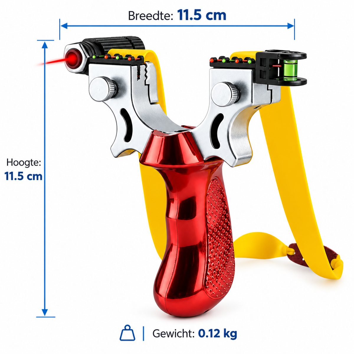 Buiten Doelgericht Oefenspeelgoed met Antislip Grip, LED Gids & Niveau – Lichtgewicht en Duurzaam Ontwerp