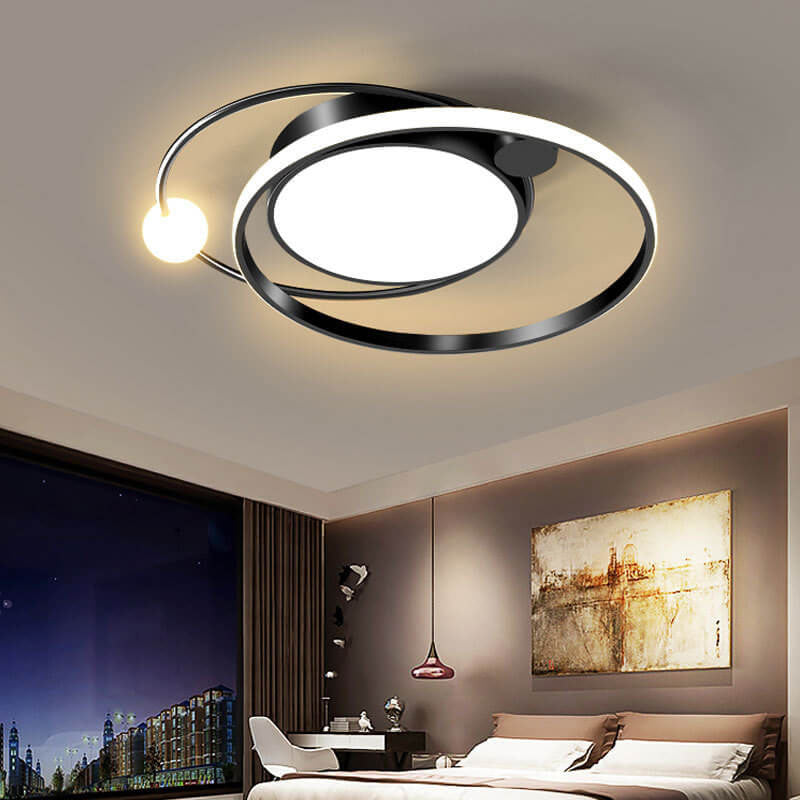 Ronde LED Plafondlamp | Noordse Minimalistische Ontwerp