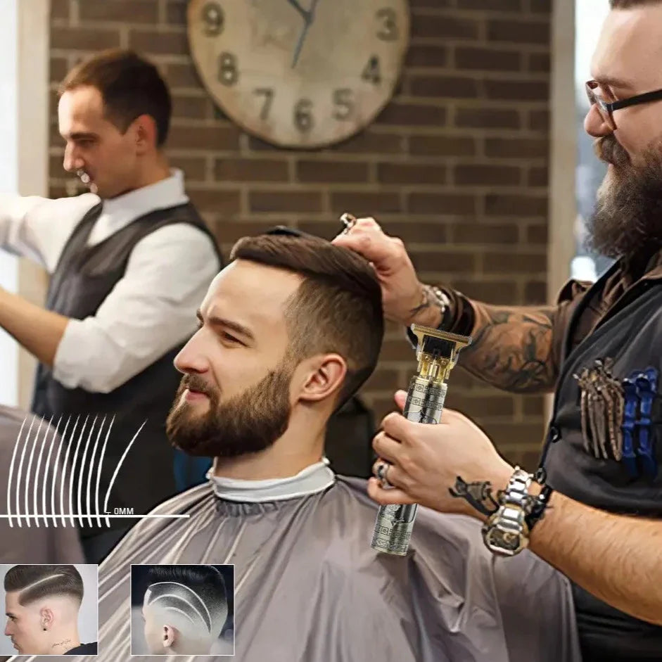 Vintage draadloze haartrimmer voor mannen