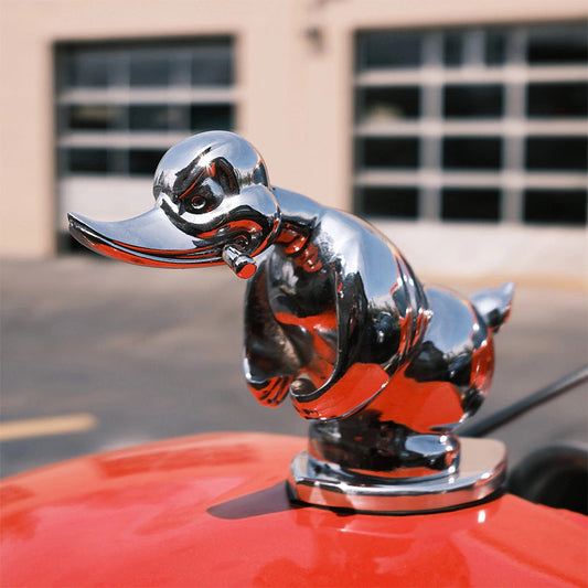 Boze Rubberen Eend Motorkap Ornament