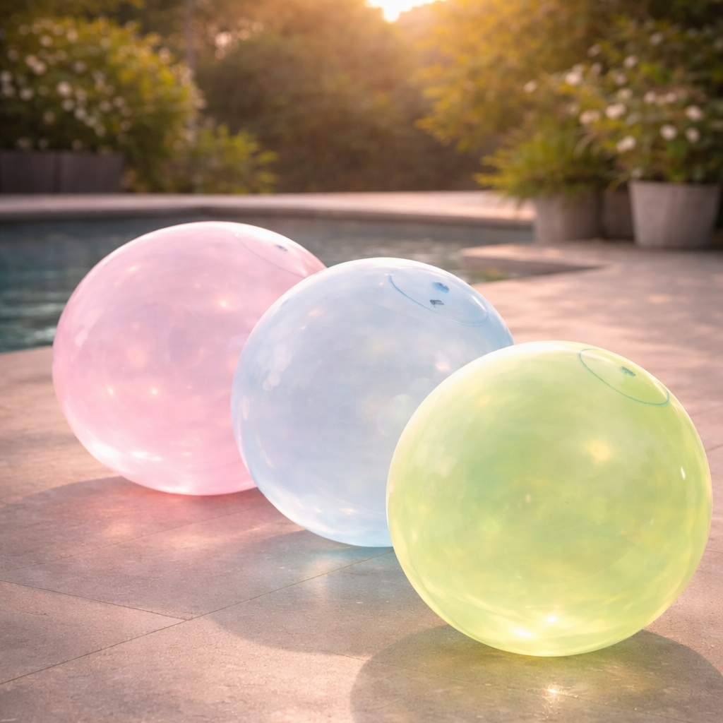 Opblaasbare Speelbal voor Kinderen en Volwassenen - Perfect voor Zomerplezier Buiten
