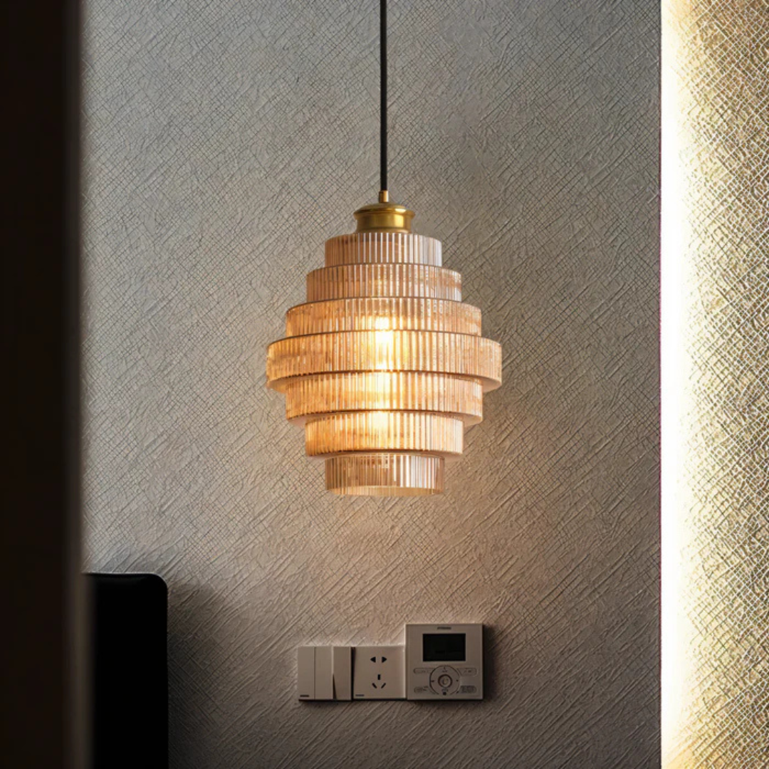 Hebes - Retro Hanglamp Glas