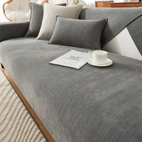 AestheticCover™ | Sofakleed van Chenille-stof met Visgraatpatroon