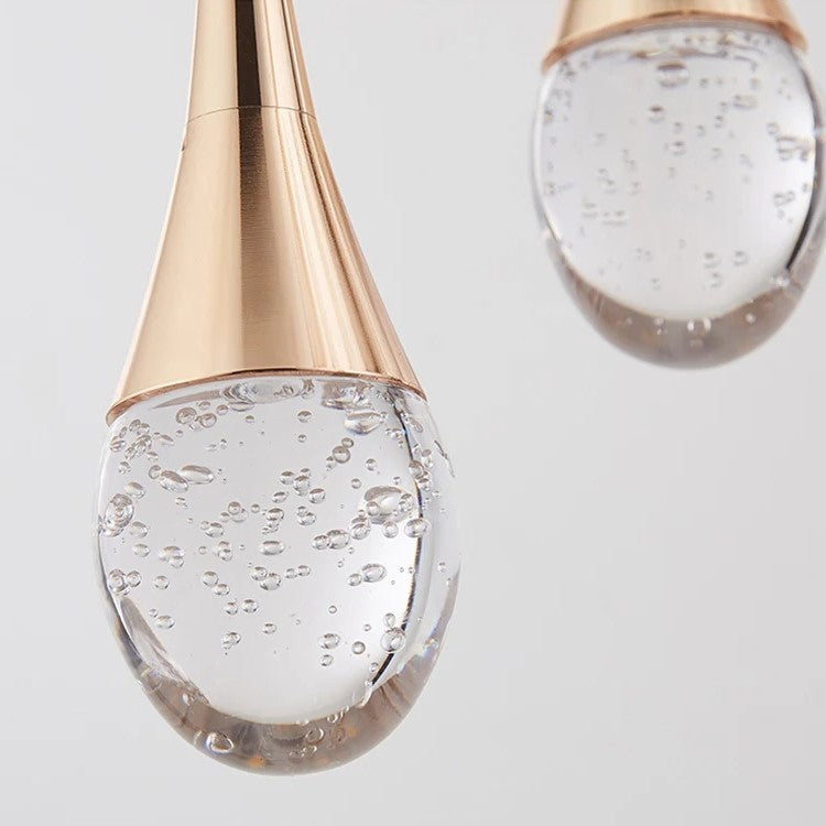 Glazen hanglampen met warm licht - Vetra