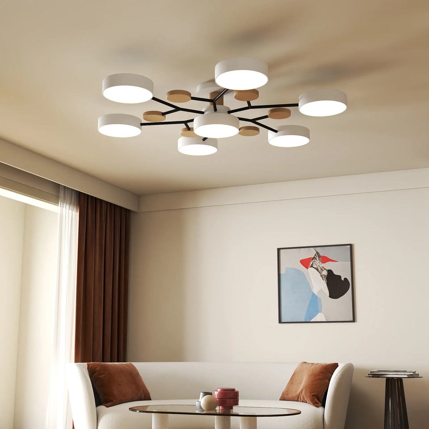 Circulaire Acryl LED Plafondlamp