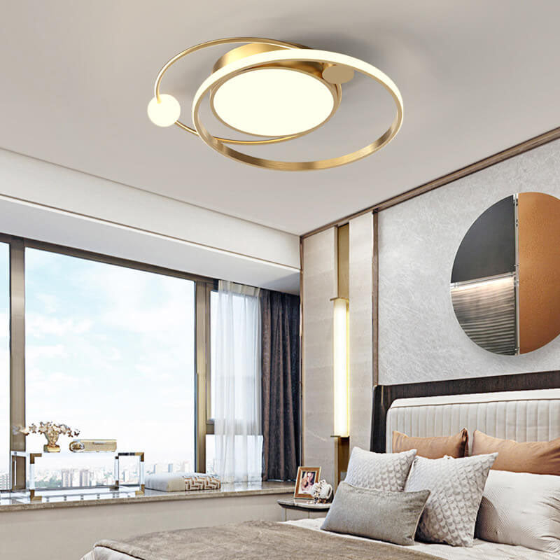 Ronde LED Plafondlamp | Noordse Minimalistische Ontwerp