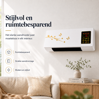 AirChill – Compacte Wandventilator met Afstandsbediening