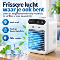 Draagbare mini-luchtverfrisser – alles-in-één