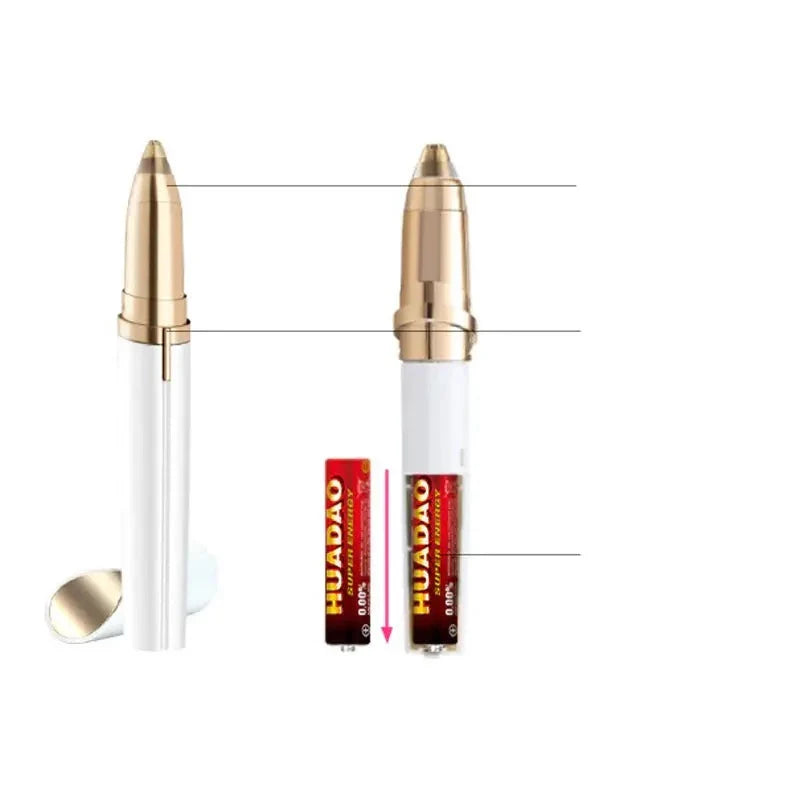 LED elektrische wenkbrauwtrimmer