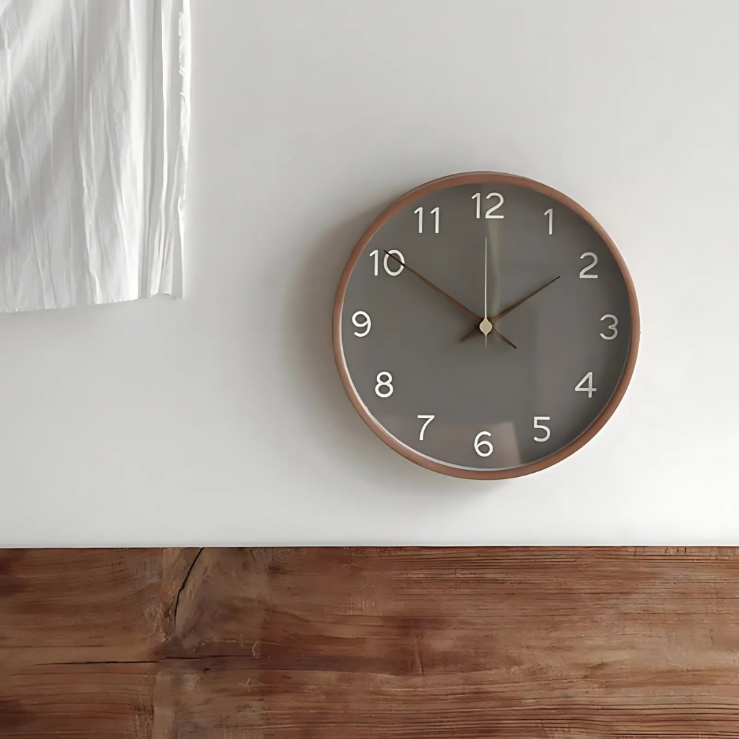 Transcend - Moderne Houten Wandklok