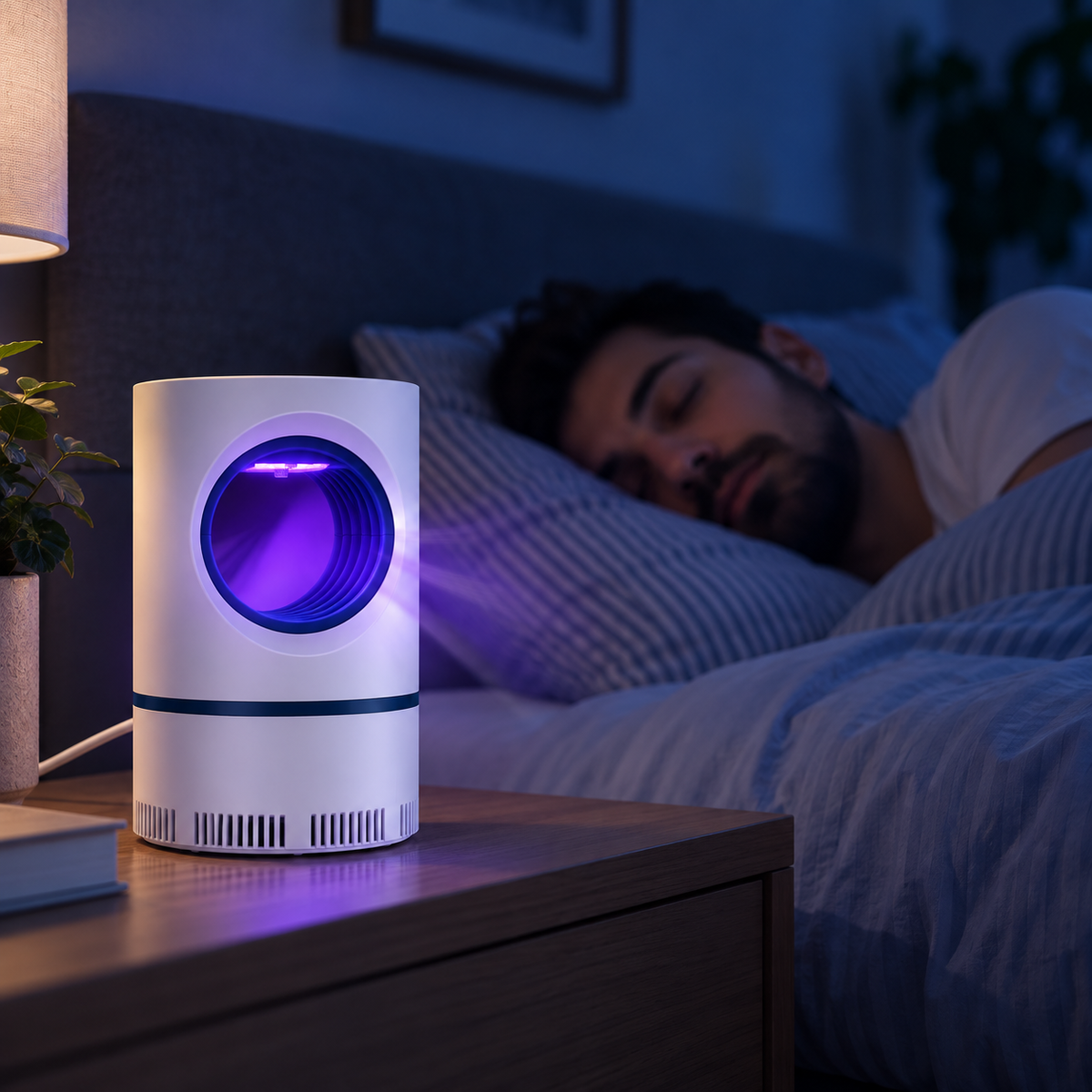 Bionische LED Muggenval met Krachtige Zuigkracht