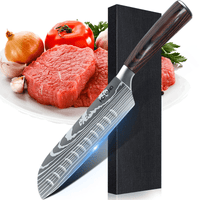 Set van professionele kwaliteit chef-koks messen met elegant design