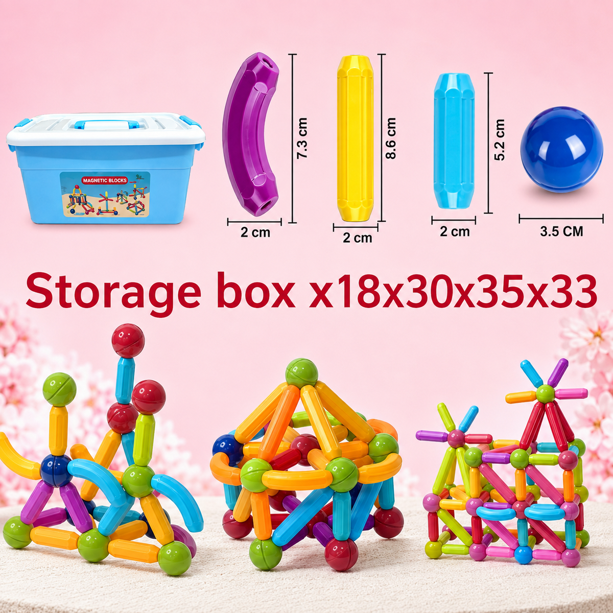 StickCraft – Magnetische Creatieve Staven voor Fantasierijk Bouwen