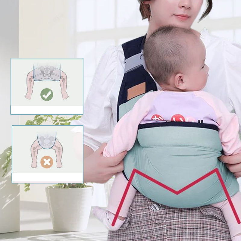 Multifunctionele lichte babydrager