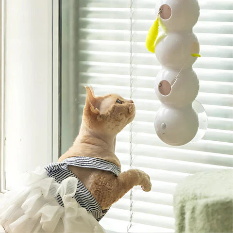 PurrWhirl – Interactief Kat Speelgoed met Wormbeweging