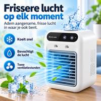 Draagbare mini-luchtverfrisser – alles-in-één