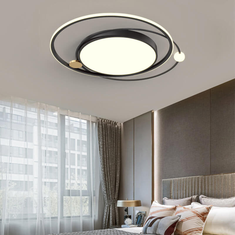 Ronde LED Plafondlamp | Noordse Minimalistische Ontwerp