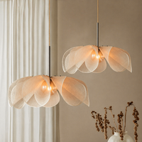 Vintage Stoffen Hanglamp