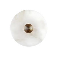 Alabaster Stralings Minimalistische Elegantie Wandlamp