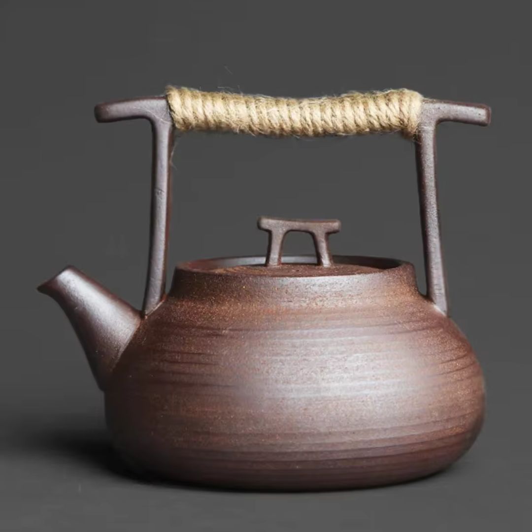 Keramische Theepot met Warmhouder voor Ontspannen Theemomenten Thuis