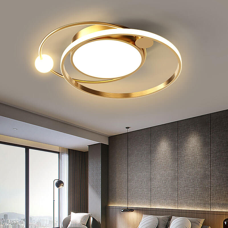 Ronde LED Plafondlamp | Noordse Minimalistische Ontwerp
