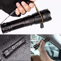MS18 | Ultieme High-Performance LED-Zaklamp | 100.000 Lumen | 2.350m Lichtbereik | 18x CREE XHP70.2 LEDs | OLED-Statusdisplay & Actieve Koeling | IP68 Waterdicht