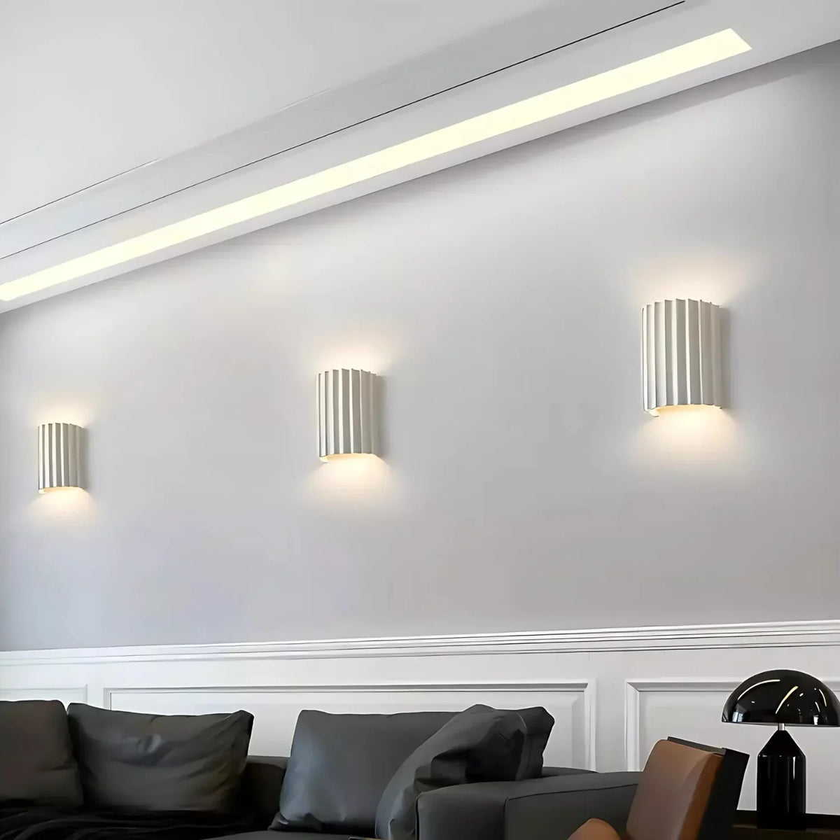 Nordic Resin Clarity Minimalistische Wandlamp