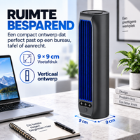 AirWave – Oplaadbare kolomventilator