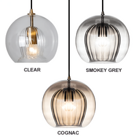 Retro Glazen Globe Vorm Hanglamp