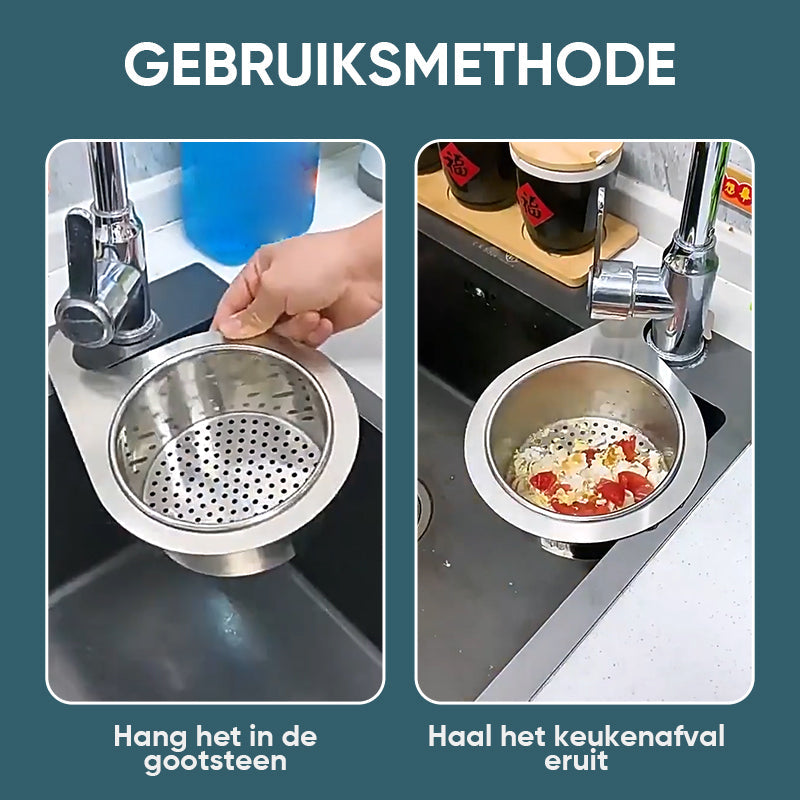 ColanderSuit™ | Zwanen-schaal van roestvrij staal
