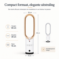 Airpure | Kolomventilator | Met oscillatiefunctie en LED-touchscreen