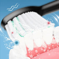 Sonic Elektrische Tandenborstel | 6 Modus & IPX7 Waterdicht | Wit, Zwart, Roze