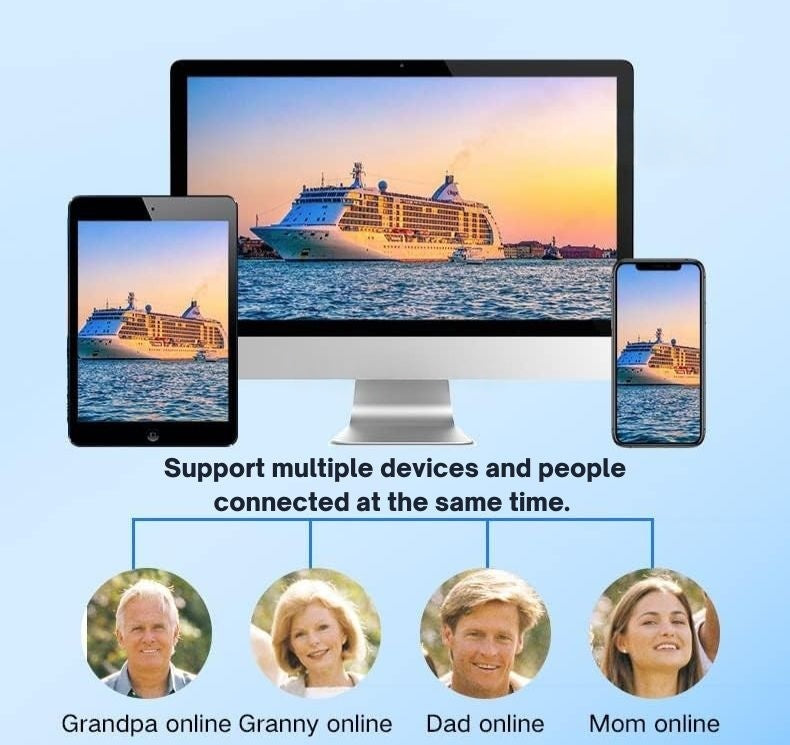 1080P Draadloze WiFi Beveiligingscamera | Weerbestendig, App-Gestuurd & Ideaal voor Binnen- en Buitentoezicht | Kleine Gesloten Circuitcamera
