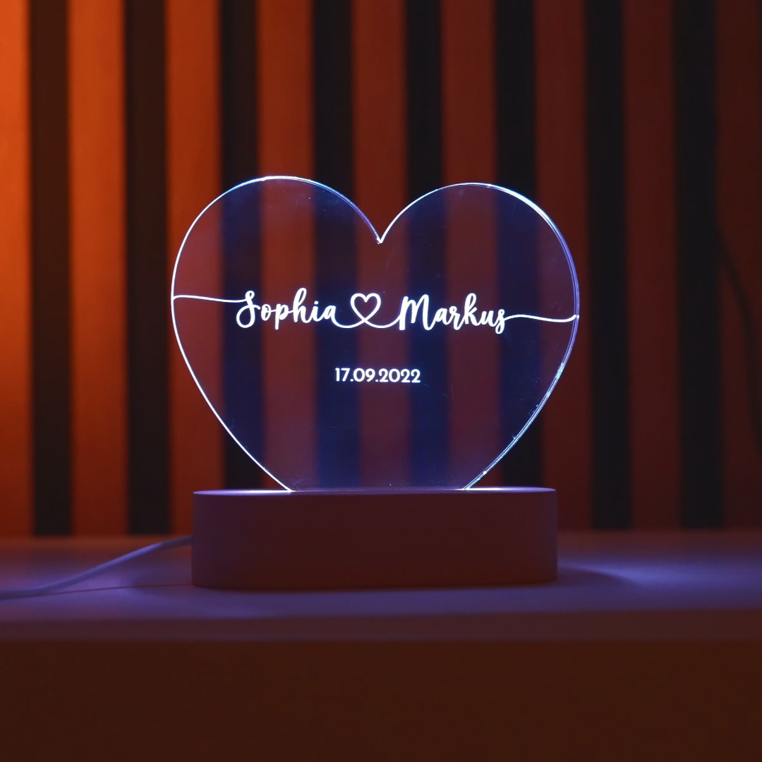 HeartBond | Verrijk je kamer met een nachtlamp vol herinneringen