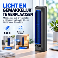AirWave – Oplaadbare kolomventilator