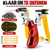 Buiten Doelgericht Oefenspeelgoed met Antislip Grip, LED Gids & Niveau – Lichtgewicht en Duurzaam Ontwerp