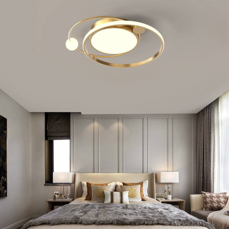 Ronde LED Plafondlamp | Noordse Minimalistische Ontwerp