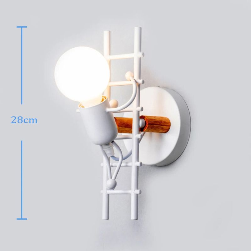 GlowClimb Designer Wandlamp | Unieke traplamp voor gezellige slaapkamers en woonkamers