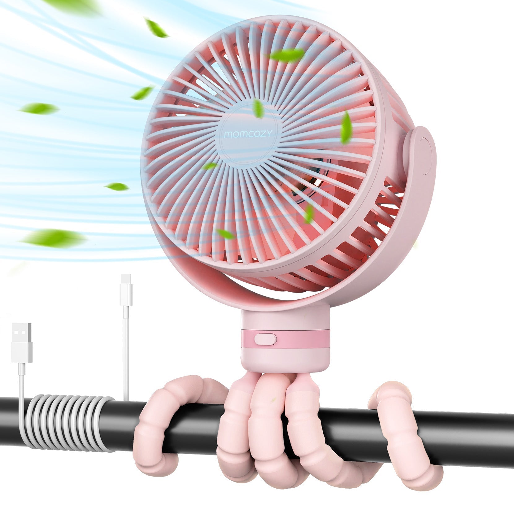 USB Oplaadbare Handventilator voor Reizen
