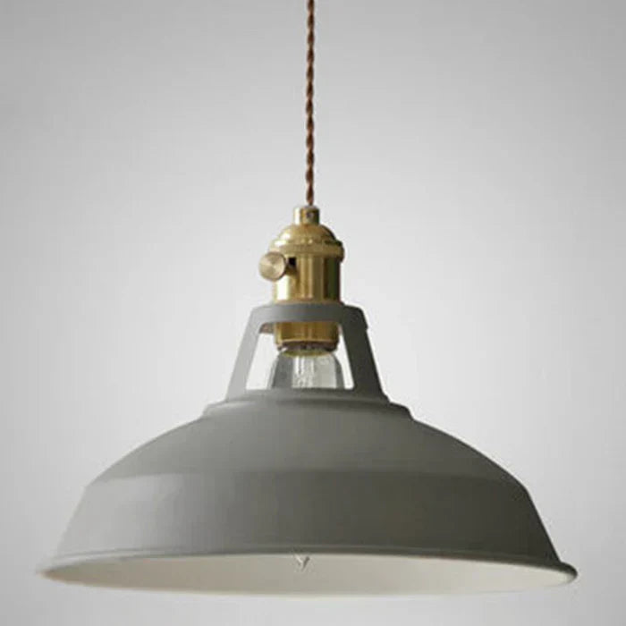 IronGlow Industriële Retro-Pendellamp van Metaal, E27