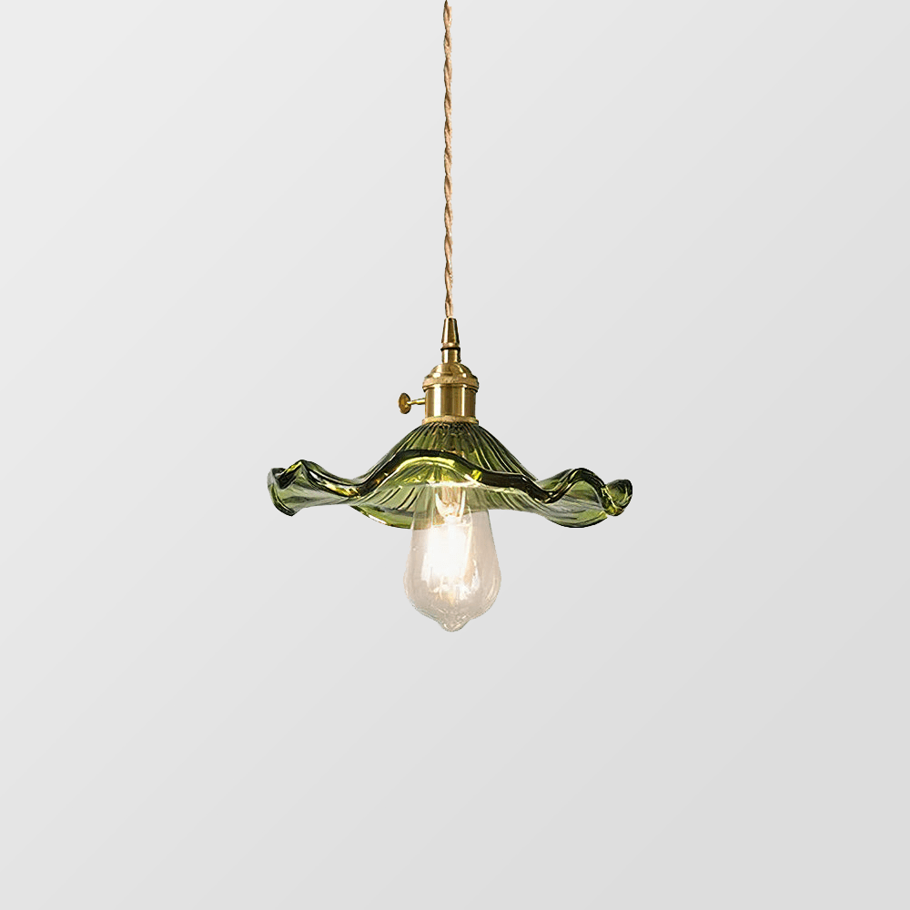 Hibiscus lamp met harmonie van bloemen en licht