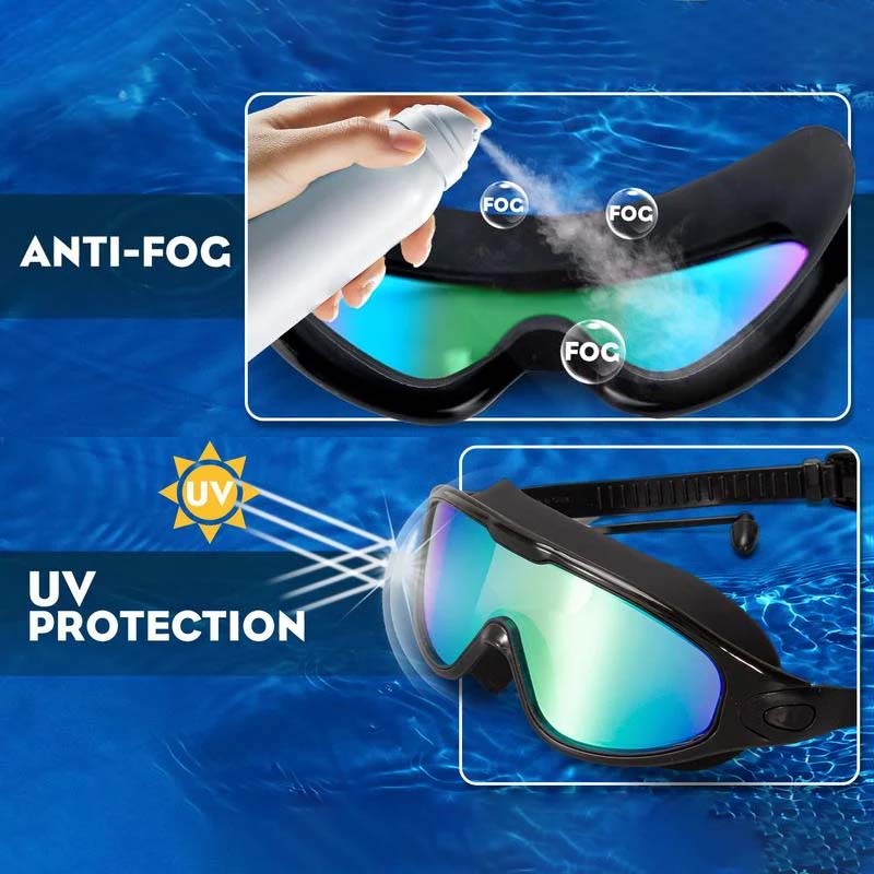 Groothoek-Zwembril met Antfog Effect