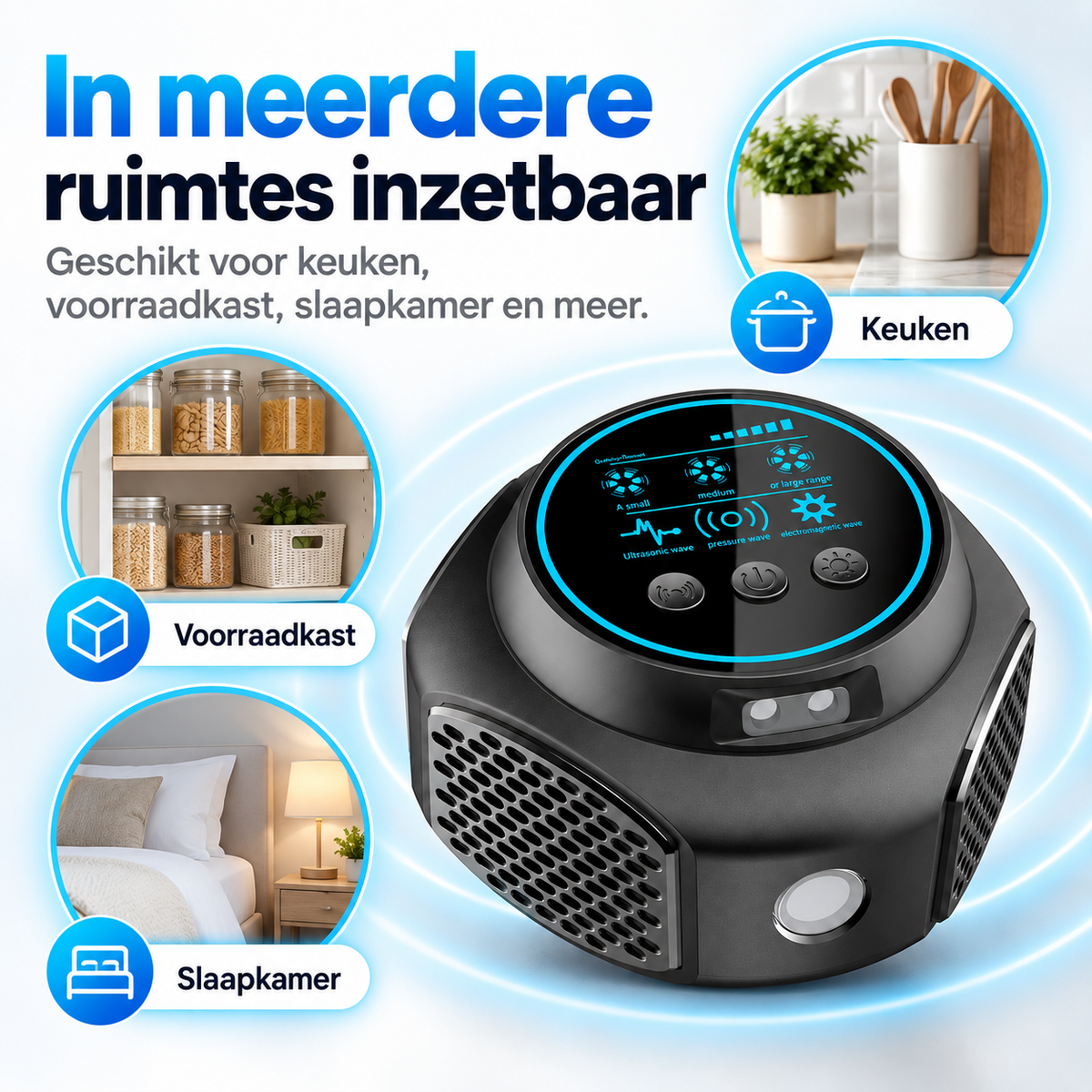 Keukenmot Fogger | Snelle Actie Volledige Behandeling voor Motten, Larven & Eieren in Keukens, Voorraadkasten & Voedselopslagruimtes