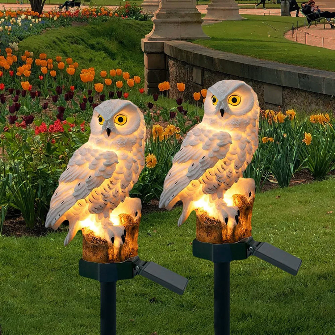 Solar Uil Buitenlamp