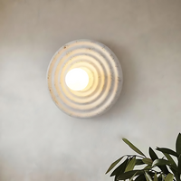 Wabi-Sabi Hars Ronde Cirkel Wandlamp