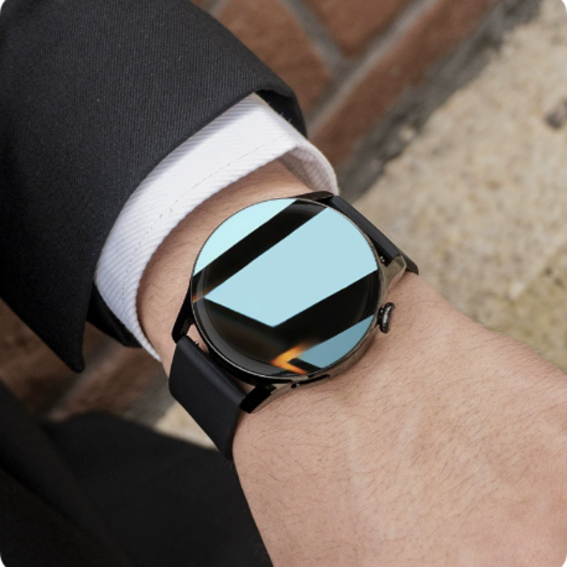 Medische EKG-Smartwatch | CFDA-gecertificeerd | 512Hz Hoge Precisie Biosensor | SpO2- & Hartslagmonitoring | AI-gebaseerde Ademhalingsanalyse | IP67 Waterdicht