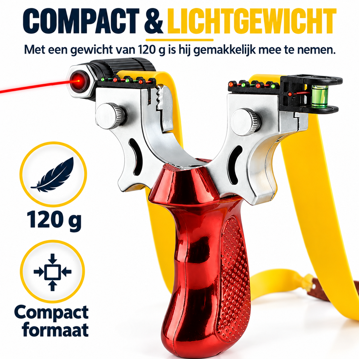 Buiten Doelgericht Oefenspeelgoed met Antislip Grip, LED Gids & Niveau – Lichtgewicht en Duurzaam Ontwerp