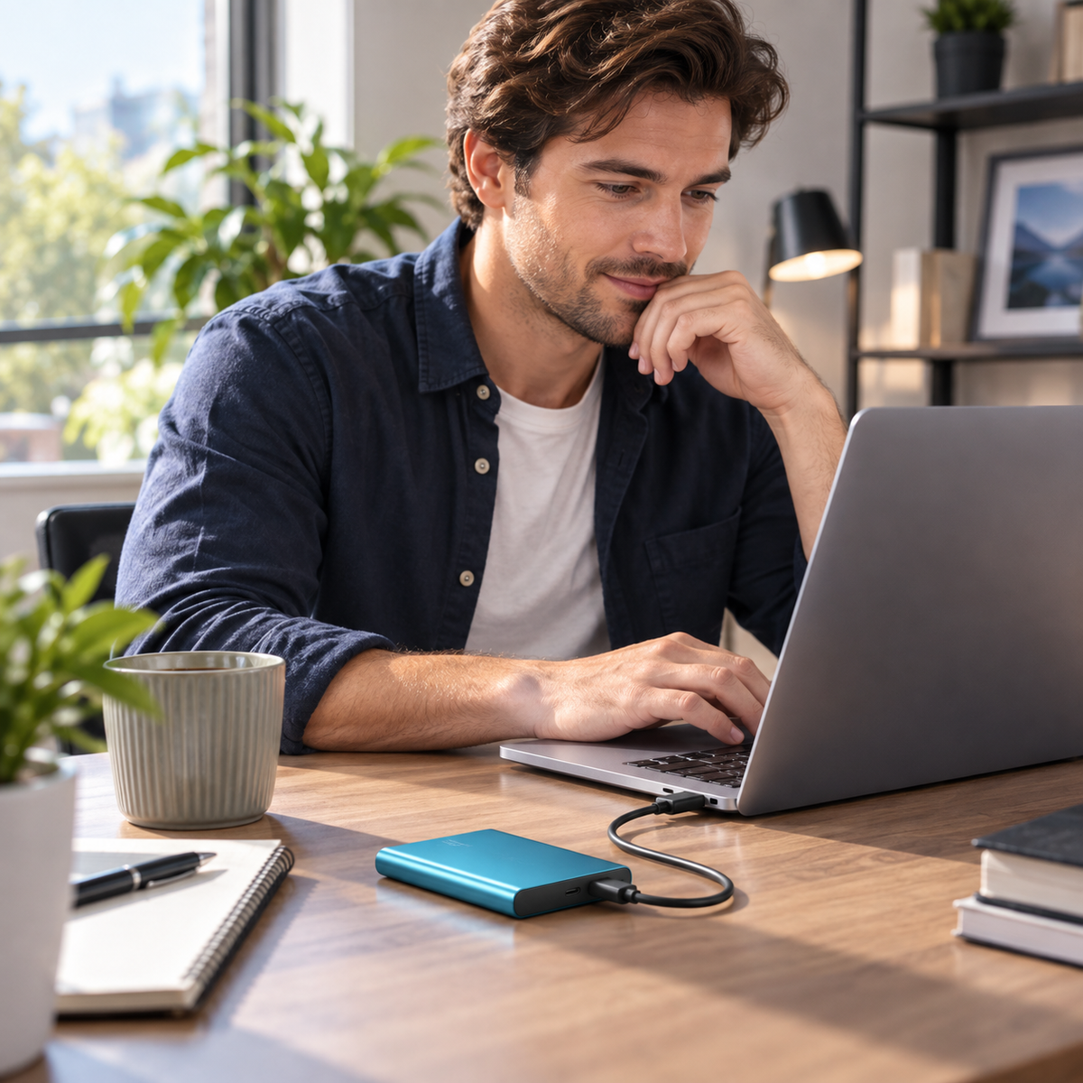 Ultra-snelle 128TB SSD met compact en duurzaam ontwerp