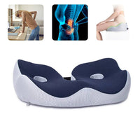 AetherFlex Ergonomisch Geheugenfoam Zitkussen voor Houdingsondersteuning