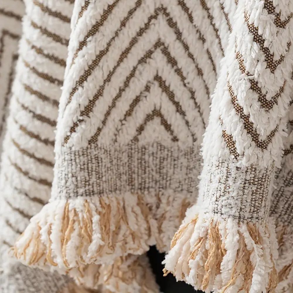 Streep Herringbone Bankhoes